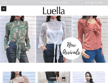 Tablet Screenshot of luella.com.au